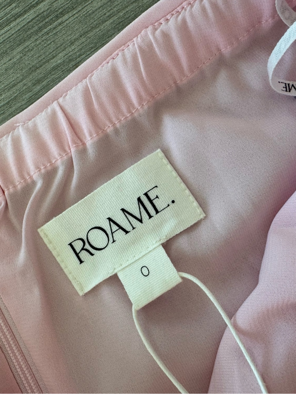 ROAME REVOLVE Floral Motif Sequined Strapless Bianca Dress Elysium Blush 0 NWT - Picture 3 of 7